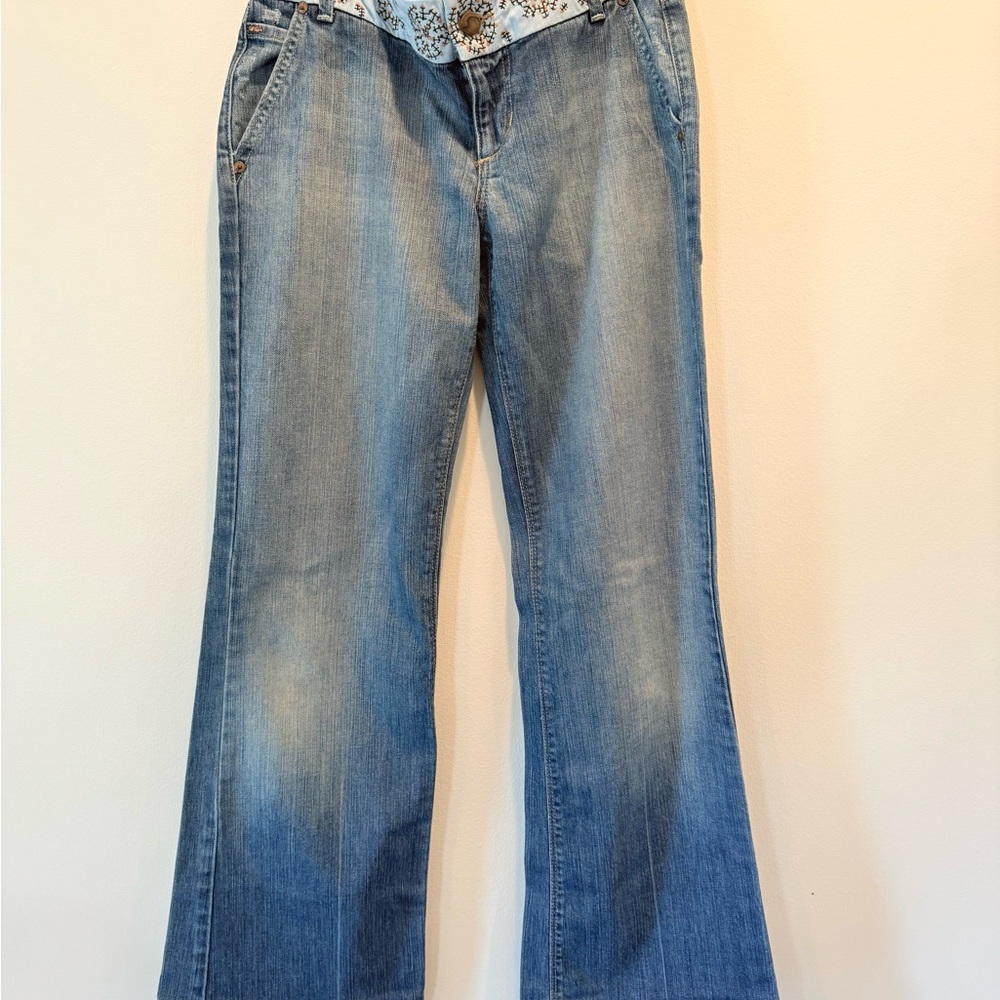 Joe's Jeans Light Blue Flare Denim
